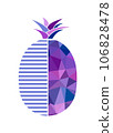 Geometric Pineapple 106828478