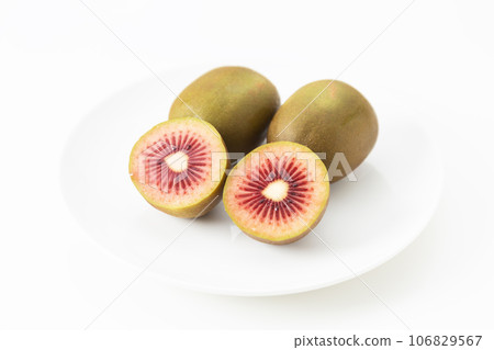 Kiwi fruit white back Kiwi fruit white back 106829567