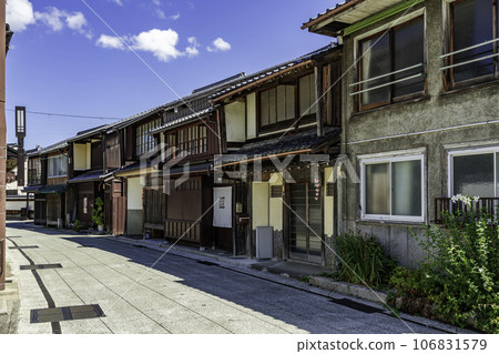 Streetscape of Obama Nishigumi, Sancho-cho, Obama City, Fukui Prefecture 106831579