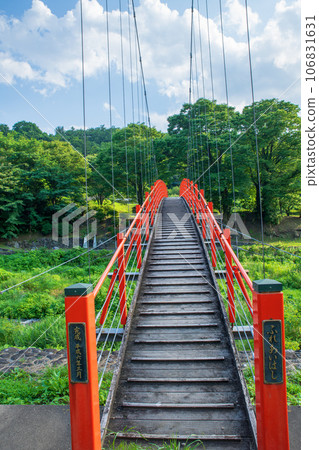 沼尾川水上公園 交流橋 仲夏風光 澀川市 106831631
