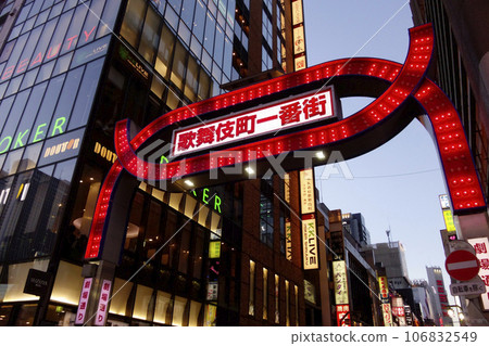 從東京新宿歌舞伎町欣賞城市夜景 106832549