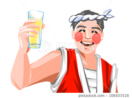 yukata, gents, male - Stock Illustration [106833528] - PIXTA