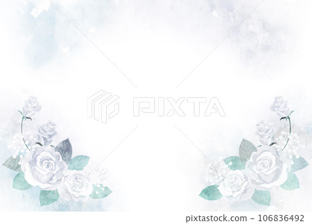 白玫瑰賀卡臥式收音機 106836492