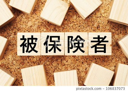 被保險人木立方體商業術語材料 106837073