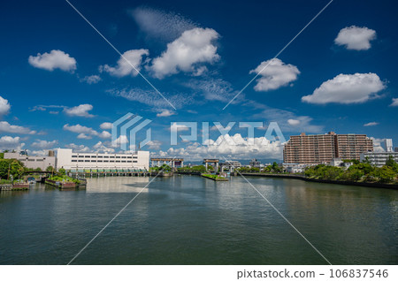 大阪市分隔淀川和大川的水閘——毛馬閘 大阪市分隔淀川和大川的水閘——毛馬閘 106837546