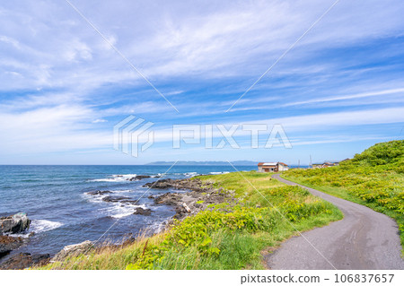 Rishiri Island Oiso Rocky Ruins Road Rebun Island 106837657
