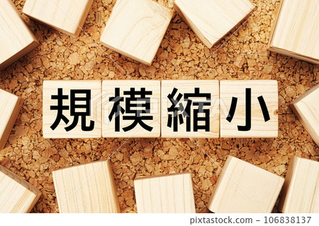 木立方體的規模縮小業務術語材料 106838137