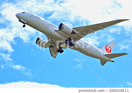 大阪國際機場 客機 JAL 起飛 稻川銀行 106839611