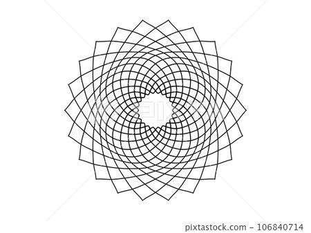 創意幾何屏風 106840714