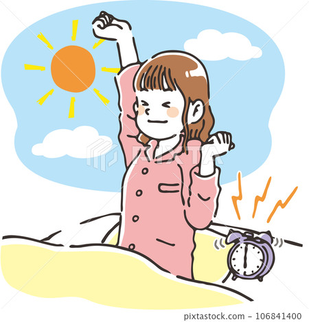 Futon bust up for women who wake up refreshed in the morning 106841400