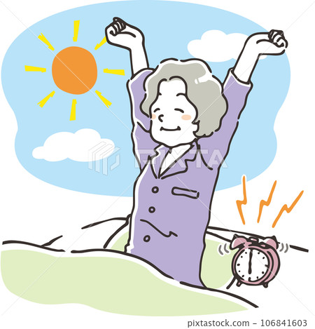 適合老年女性的蒲團,讓她們早上醒來精神煥發 適合老年女性的蒲團,讓她們早上醒來精神煥發 106841603