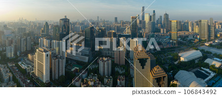 Aerial view of landscape in Guangzhou ,China Aerial view of landscape in Guangzhou ,China 106843492