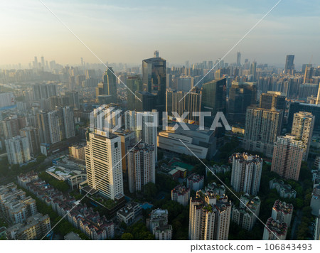 Aerial view of landscape in Guangzhou ,China Aerial view of landscape in Guangzhou ,China 106843493
