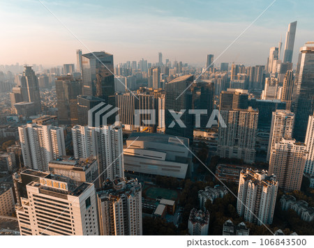 Aerial view of landscape in Guangzhou ,China Aerial view of landscape in Guangzhou ,China 106843500