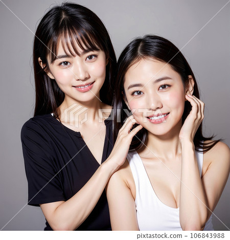 AI-generated image [People] Two women 106843988