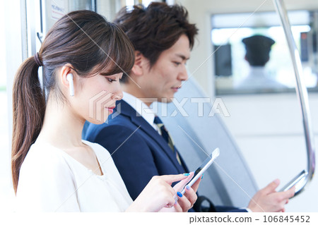 Men and women shooting cooperation "Keioh Electric Railway Co., Ltd." Men and women shooting cooperation "Keioh Electric Railway Co., Ltd." 106845452