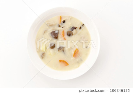 Cream stew with plenty of mushrooms Cream stew with plenty of mushrooms 106846125
