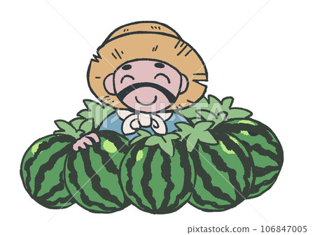 Watermelon farmer Watermelon farmer 106847005