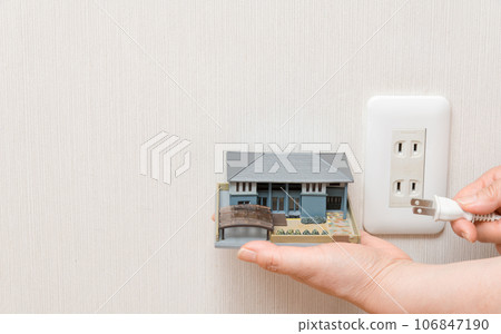 [想像住房和電力的家庭主婦] 106847190