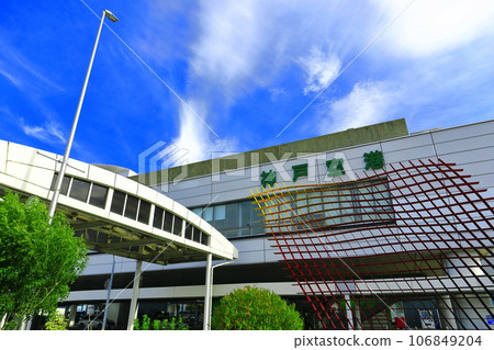 [兵庫縣] 神戶機場站（港島線）天氣晴朗 106849204