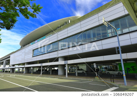 [Hyogo Prefecture] Sunny weather at Kobe Airport Station (Port Island Line) 106849207