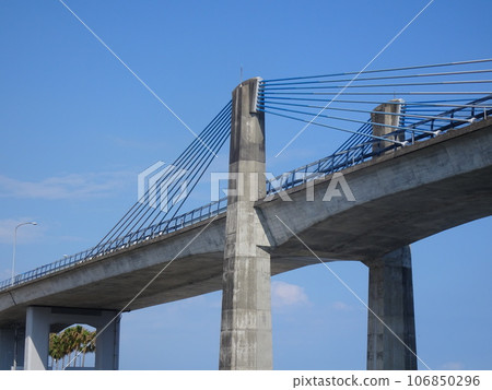 Blue Way Bridge (Odawara City, Kanagawa Prefecture) Photographed in July 2023 Blue Way Bridge (Odawara City, Kanagawa Prefecture) Photographed in July 2023 106850296