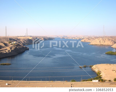 aswan high dam, egypt aswan high dam, egypt 106852053