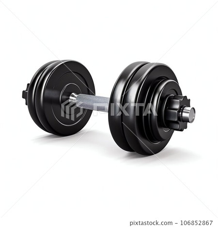 Dumbell isolated on white background Dumbell isolated on white background 106852867