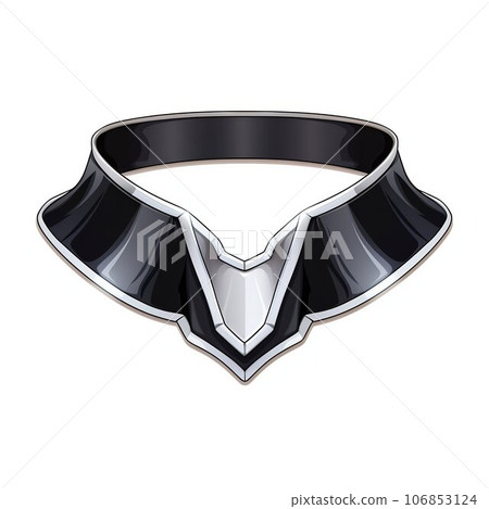 Elegant Woman's Collar for Fashion Detailing. Generative ai 106853124