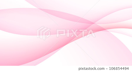 Abstract smooth pink wave background - Stock Illustration [106854494 ...