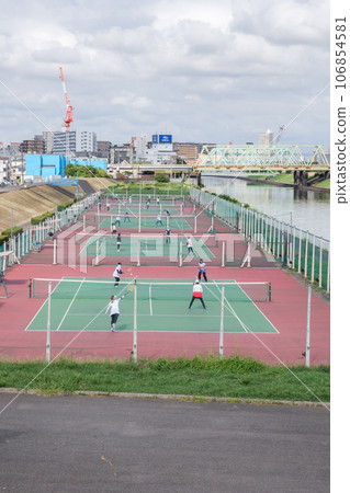 Shinkawa Tennis Court Kita-ku, Tokyo Shinkawa Tennis Court Kita-ku, Tokyo 106854581