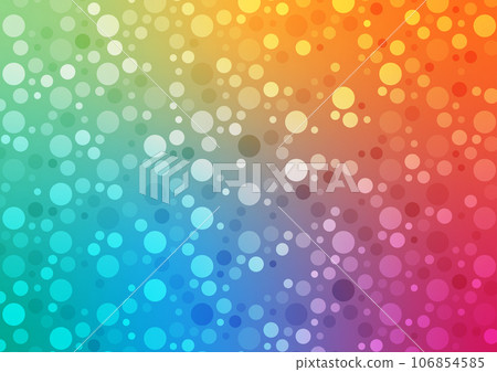 Colorful bubble abstract circle smooth geometric gradient decoration background Colorful bubble abstract circle smooth geometric gradient decoration background 106854585