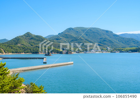 從小豆島眺望瀨戶內海 從小豆島眺望瀨戶內海 106855490