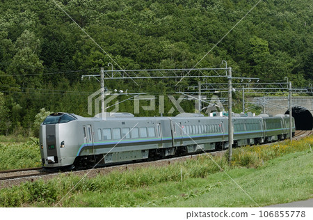Hakodate Main Line Rebun-Naai JR Hokkaido 789 series 1000 series HL-1003 formation (Sapporo) Super Kamuy 106855778