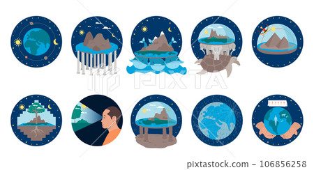 Earth Theories Set 106856258