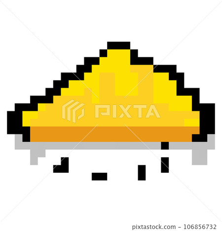 Cloud icon, pixel art 106856732