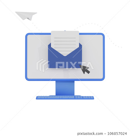 3DCG｜桌面電腦顯示器和電子郵件 106857024