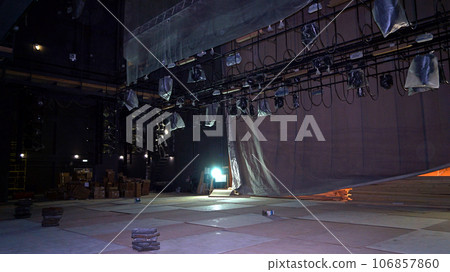 Stage lighting. Stage lighting. 106857860