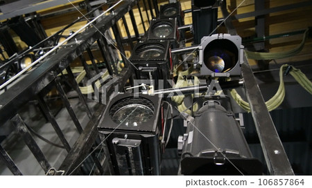 Stage lighting. Stage lighting. 106857864