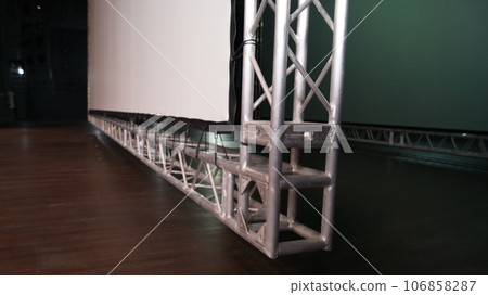 Stage projection screen. Stage projection screen. 106858287