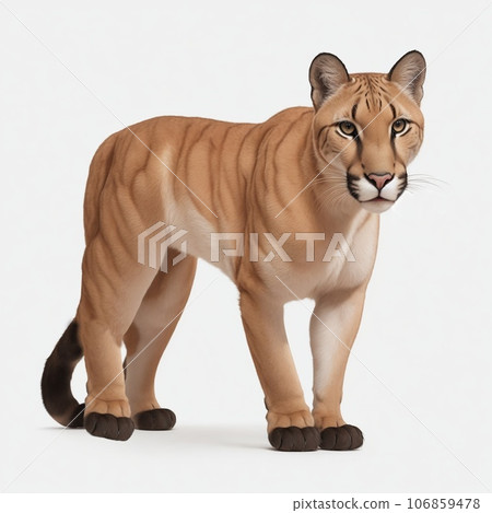 a Tiger isolated on a white background a Tiger isolated on a white background 106859478