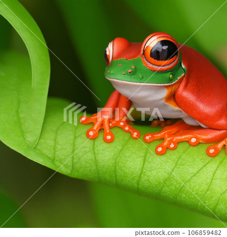Red eyed tree frog Red eyed tree frog 106859482
