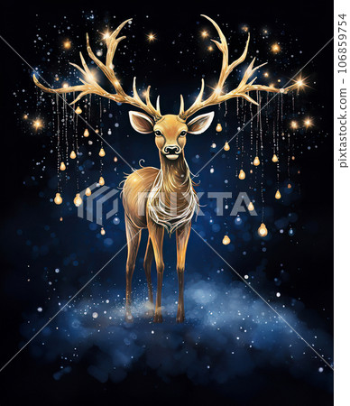 Enchanted Winter Deer Enchanted Winter Deer 106859754