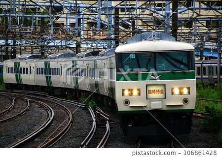即使定期運行結束後也能保持良好的性能!! JNR型特快列車 185系 106861428