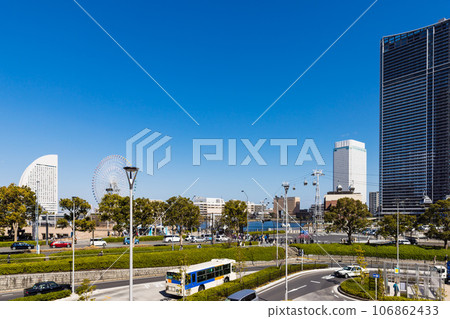 (神奈川縣 - 都市風景)橫濱櫻木町站地區風景9 (神奈川縣 - 都市風景)橫濱櫻木町站地區風景9 106862433