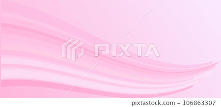 Vector background image of wavy pink wavy lines Vector background image of wavy pink wavy lines 106863307