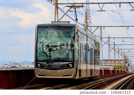 [阪堺]1001型～Chacha～（阪堺線：大和川～我孫子高速公路） 106863322
