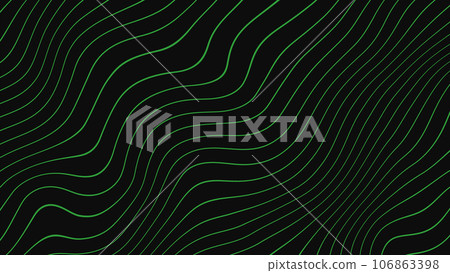 Wavy lines abstract minimal elegant motion background. Seamless looping Wavy lines abstract minimal elegant motion background. Seamless looping 106863398