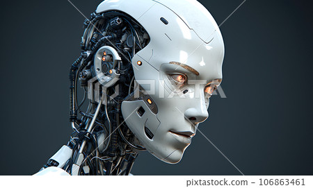 機器人女人的個人資料“AI生成圖像” 106863461