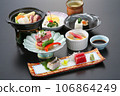 Creative Kaiseki Japanese cuisine 106864249